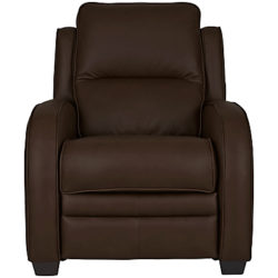 Parker Knoll Charleston Power Recliner Leather Armchair Como Chocolate